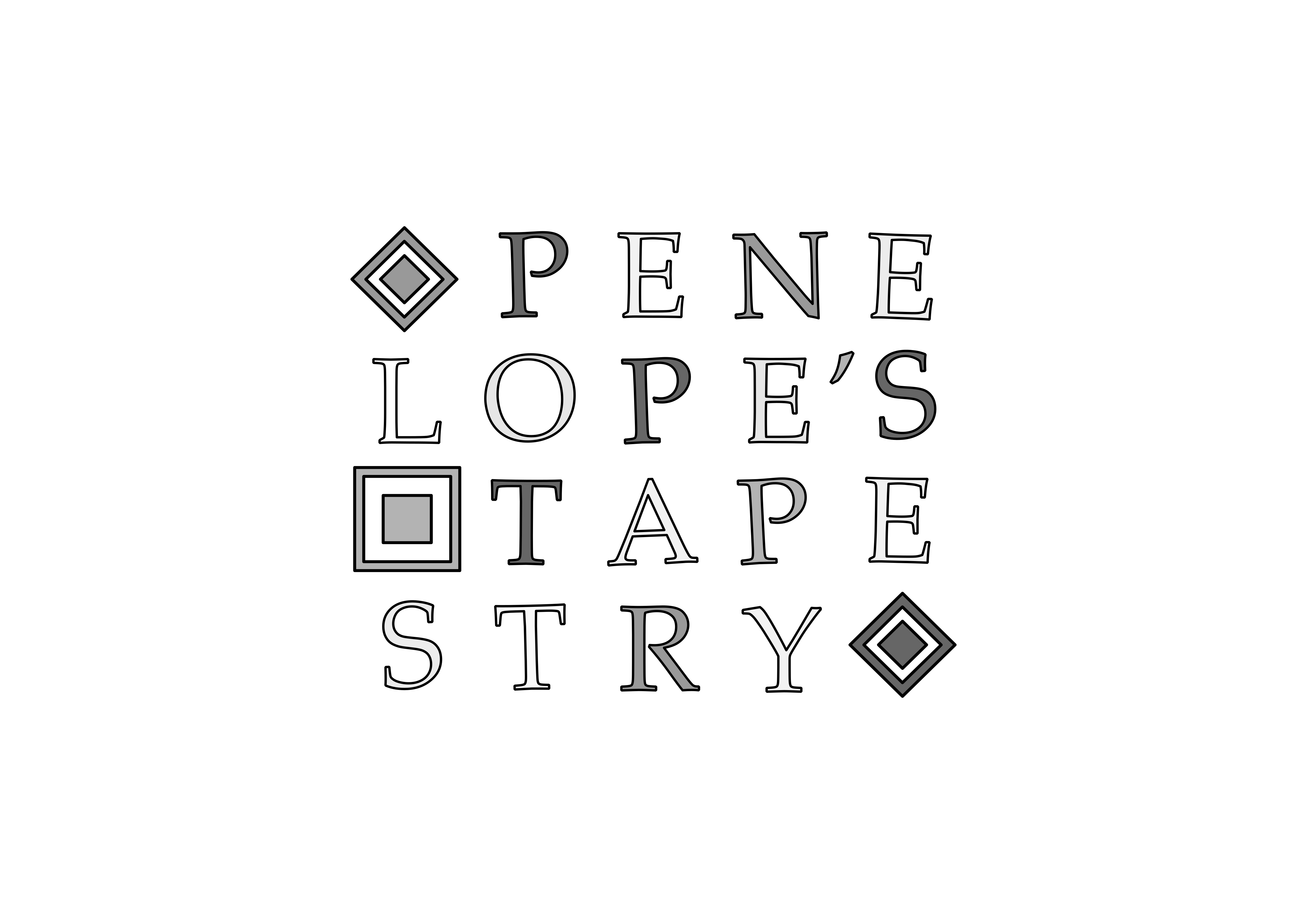 Penelope’s Tapestry band  logo, square